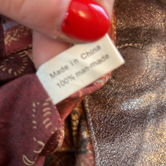 Carlos Falchi handmade tote bag - Picture 5 of 5